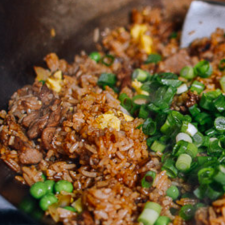 Fried Veg Home Grown